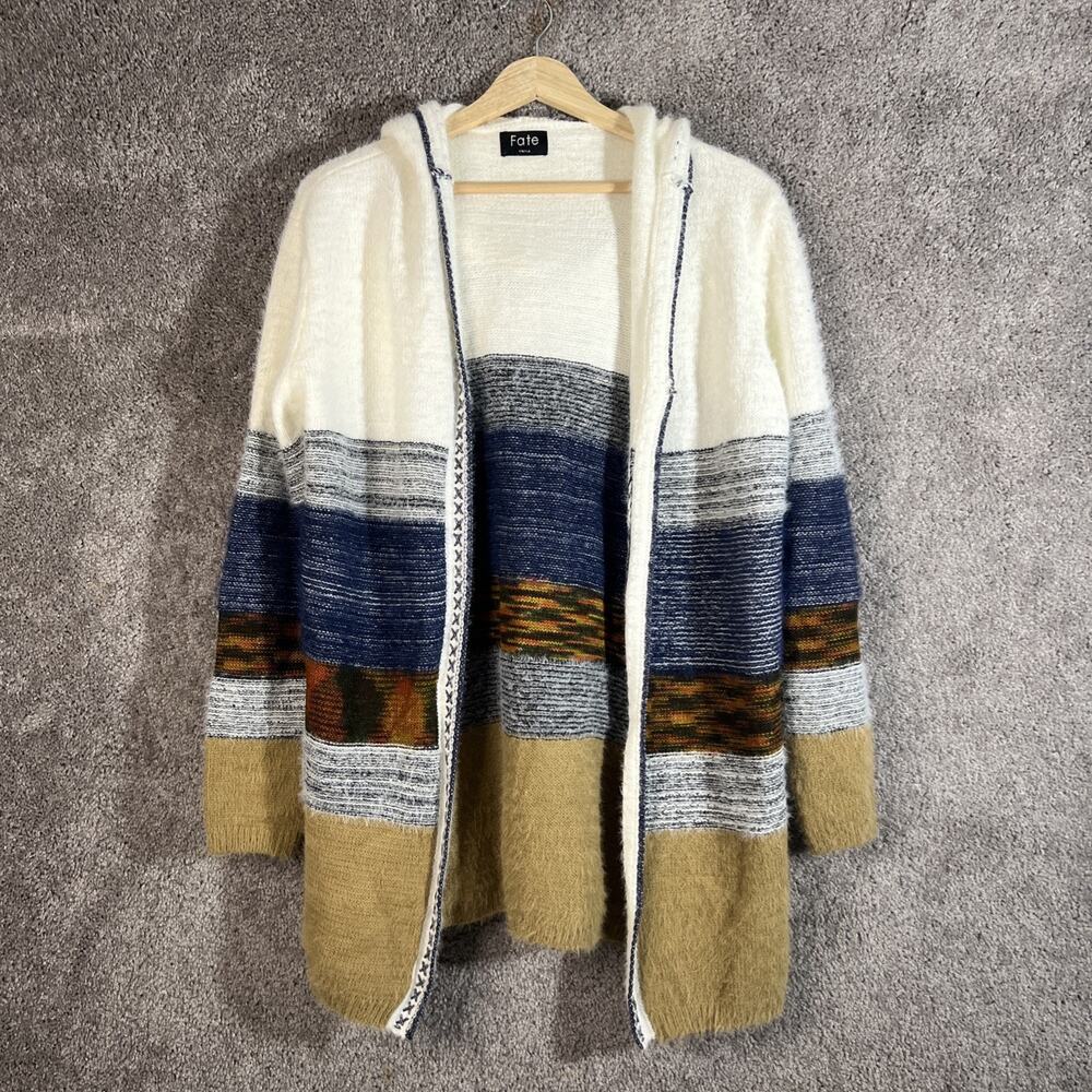 Anthropologie Multicolor Striped Cardigan